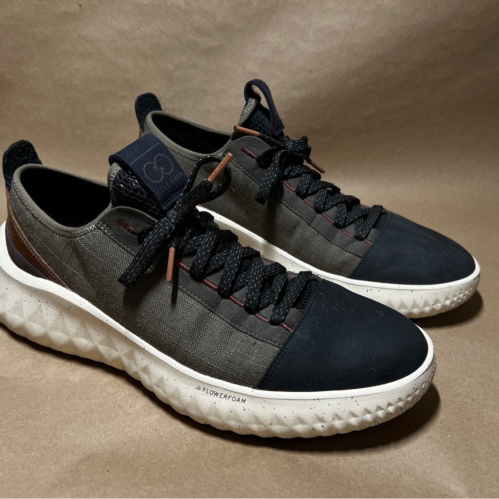 Men's Cole Haan Black and Grey Sneakers